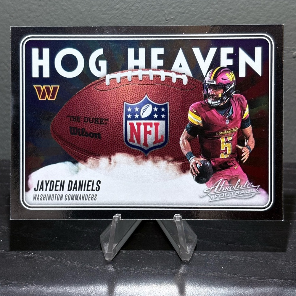 HH-JDS Jayden Daniels 2025 Panini Absolute - Hog Heaven